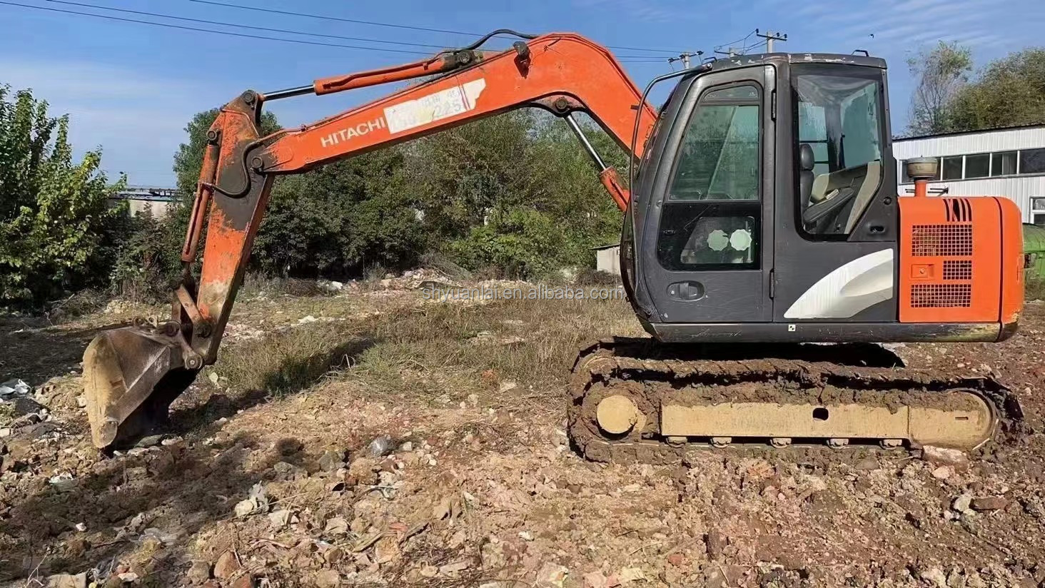 0.3m3 40.5KW Hitachi ZX70 Excavator With 7000KG Machine Weight