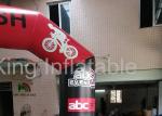 Red Outdoor 9x4m Durable Inflatable Banners Arches For Events Or Promotion