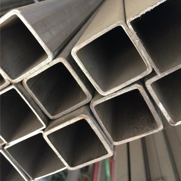Bright Polsihed Stainless Steel Square Pipe Tube 201 304 316L SS Tube ERW Welded