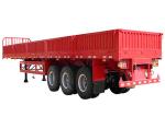 600Mm Side Wall Semi Trailer 45.5T Truck Semi Cross Beam Structure