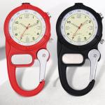 Fob Nurse Pocket Watch Carabiner Clip Watch Black Climb Mountain Outdoor Sports