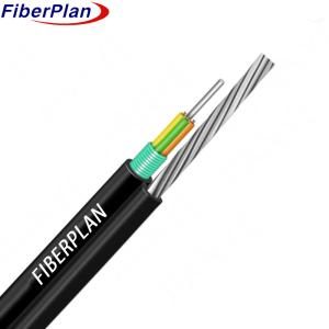 Wholesale GYTC8S Armored Outdoor Figure 8 Self Supporting Fiber Optic Cable 2 4 6 8 12 24 36 48 96 128 144 Core from china suppliers
