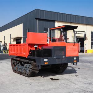 Wholesale 12 Ton Mud Road Tracked Diesel Crawler Dumper Truck Engine Powered Engineering Rubber Tracks from china suppliers