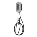 Home 22KW Silver Wall-Mounted Electric Vehicle Charger EV GBT 7KW 11KW Electric