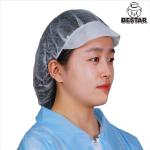 Breathable 18-28 Inch Disposable Hair Caps EU2016 Non Woven Disposable Bouffant