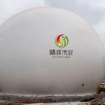 Double Film Gas Holder For Storing Various Kinds Of Gases