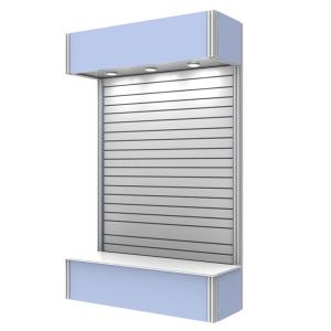 Wholesale Slatwall Portable Trade Show Booth Displays Reconfigurable Aluminum Modular from china suppliers