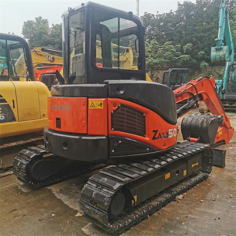 Active 5 Ton Used Mini Excavator Hitachi ZX50 in with and Original Hydraulic Pump