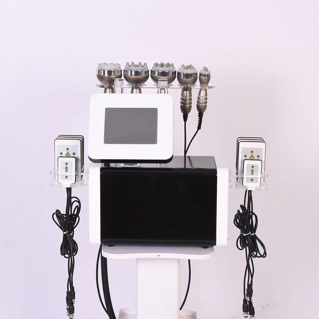 Vacuum Cavitation Cryolipolysis Slimming Machine 5 Handles RF Lipolaser