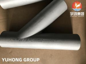Wholesale ASTM A815 UNS S31803 Duplex Steel Pipe Connector 45 Degree Y Lateral Tee from china suppliers