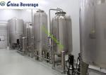 Pure Reverse Osmosis Water Treatment System For Water Bottling Line SUS316