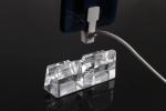 COMER hand phone anti-theft counter stand security alarm for mobile phone