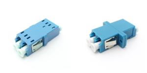 Wholesale Plastic Singlemode Duplex LC UPC fiber optic cable coupler from china suppliers