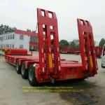 Low Bed Heavy Duty Semi Trailers trailer 3Axle 60T Transporter