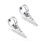 Newest Men's Fashion Jewelry Stainless Steel Triangle Hoop Earring