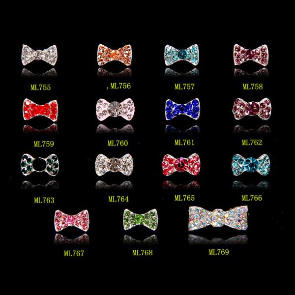 Hot NEW Wholesale Alloy Jewelry 3D Nail Art Jewelry Nail rhinestones Sticker