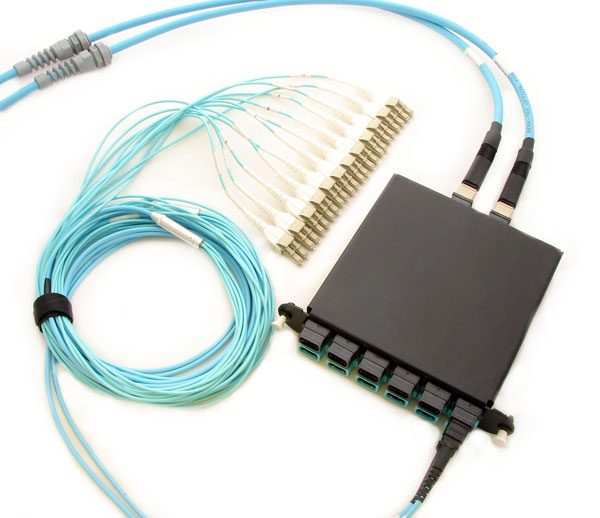 1000 n Fiber Optic FTTH Optical Cassette Box MPO MTP Modular for Communication Solution