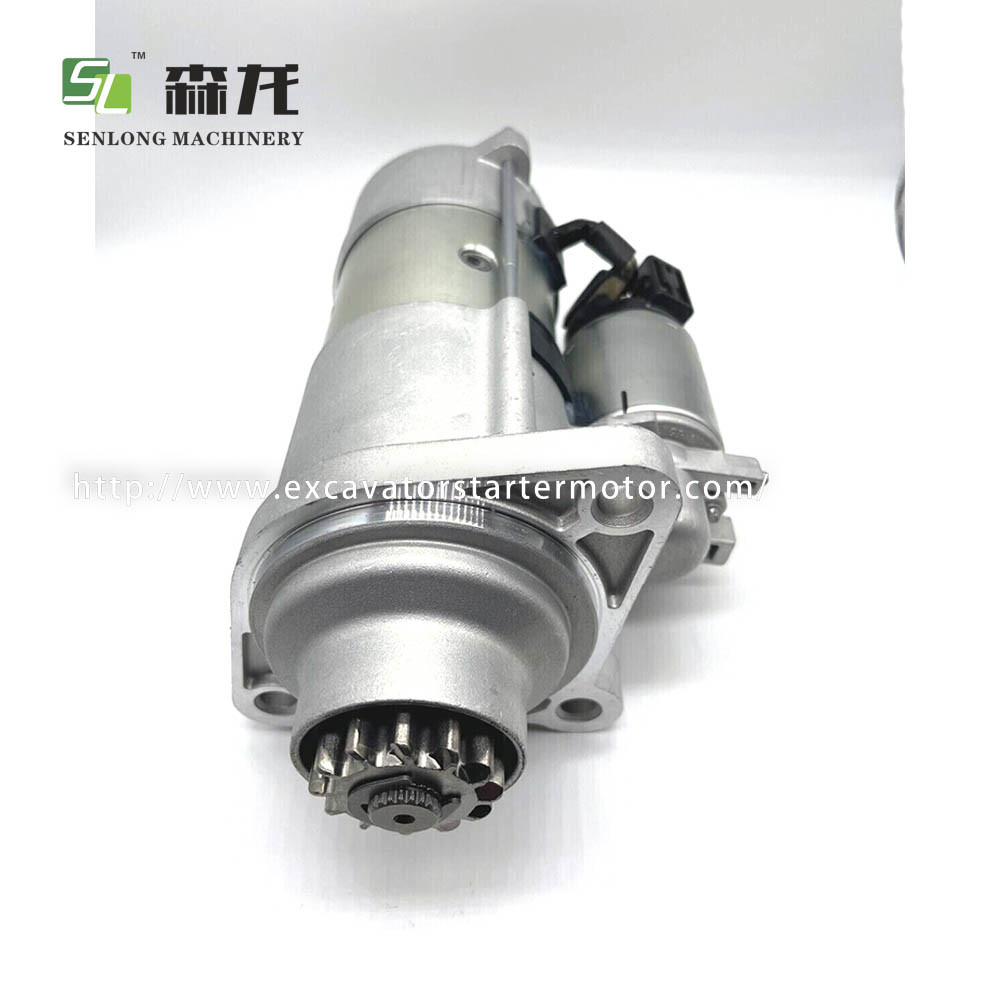 12V 2.5KW Excavator Starter Motor For Daewoo 300516-00126C