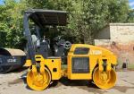 4 Ton Double Drum Vibratory Road Roller LTC204 Hydraulic Drive 26.5kw
