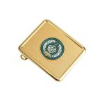 Metal Locket Military Style Belt Buckles Electroplate Die Casting