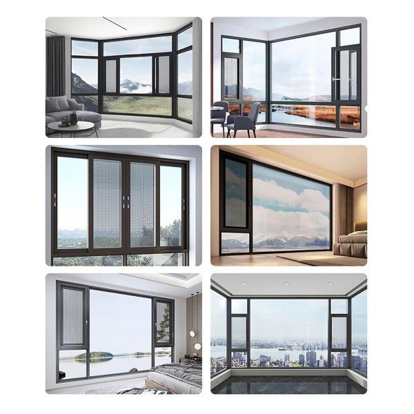 Aluminum Window Profiles High Melting Point For Balcony Window Frames
