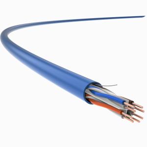 Wholesale BC Conductor PVC Indoor Bulk Network Cable UTP CAT6 23AWG 350MHz, PoE/PoE+, 5G Base-T from china suppliers