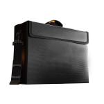 Lockable Zipper Closure Fireproof Bag 2 Layer Silicone Coated Fiberglass Fiber
