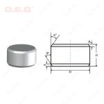 K30 Flat top Tungsten Carbide Buttons HRA 90 For Oil Field