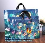 pvc shopping bags, full print coverage bags, printed shopper, shopper carrier