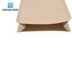 Environmental Protection Gusset Packaging Bag Eight Side Seal Kraft Paper
