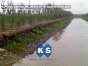 Wholesale Woven Welded PVC Coated Gabion Box / Gabion Basket / Gabions For Coastal from china suppliers
