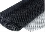 High Tensile HDPE Plastic Animal Zoo Net 5mmx5mm Diamond Hole Black / White