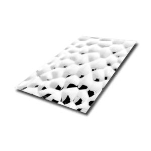 Wholesale AISI 304 316 PVD Color Mirror Finish Hammered Texture Sheet Of Stainless Steel For Decoration from china suppliers