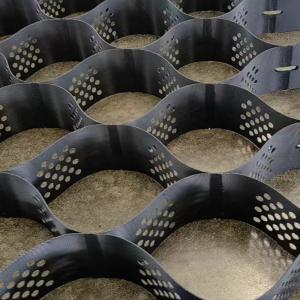 Wholesale Perforated Surface Hdpe Geocell Reinforcement 100mm150mm from china suppliers