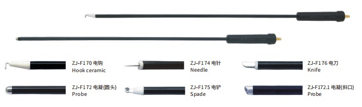 5mm Ceramics Head L Hook Monopolar Electrode for Safe and Accurate Laparoscopic Surgery