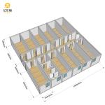 Galvanized Steel Structural Workshop Wind Resistance Steel Sheet Wall Cladding