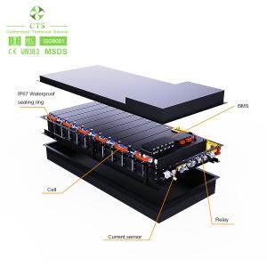 Wholesale Manufacturer directly electric car battery 345V 384V 450V 210Ah 280Ah EV truck battery pack with cooling from china suppliers