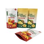 Custom Food Grade PLA Brown Kraft Paper Bags Mangoes Powder Food Pet Treats