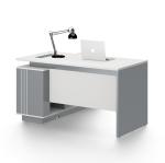 High-Quality Modern Technology Sense Executive Desk CEO Office Table BMW Grey +