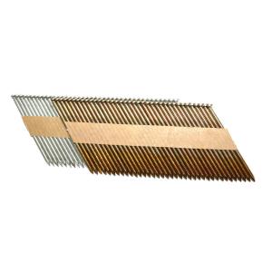 Wholesale 34 Degree Paper Tape Collated Framing Nails 75mm Electro Galvanised 3.1mm Diameter from china suppliers
