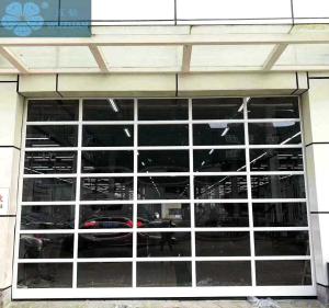 Wholesale Sliding 50mm 5000mm Height Glass Panel Garage Doors from china suppliers