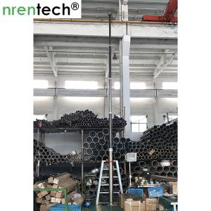 Wholesale 9m height pneumatic telescopic mast for lighting tower 4x1000 Metal Halide Lamps lighting mast tower lighting tower mast from china suppliers