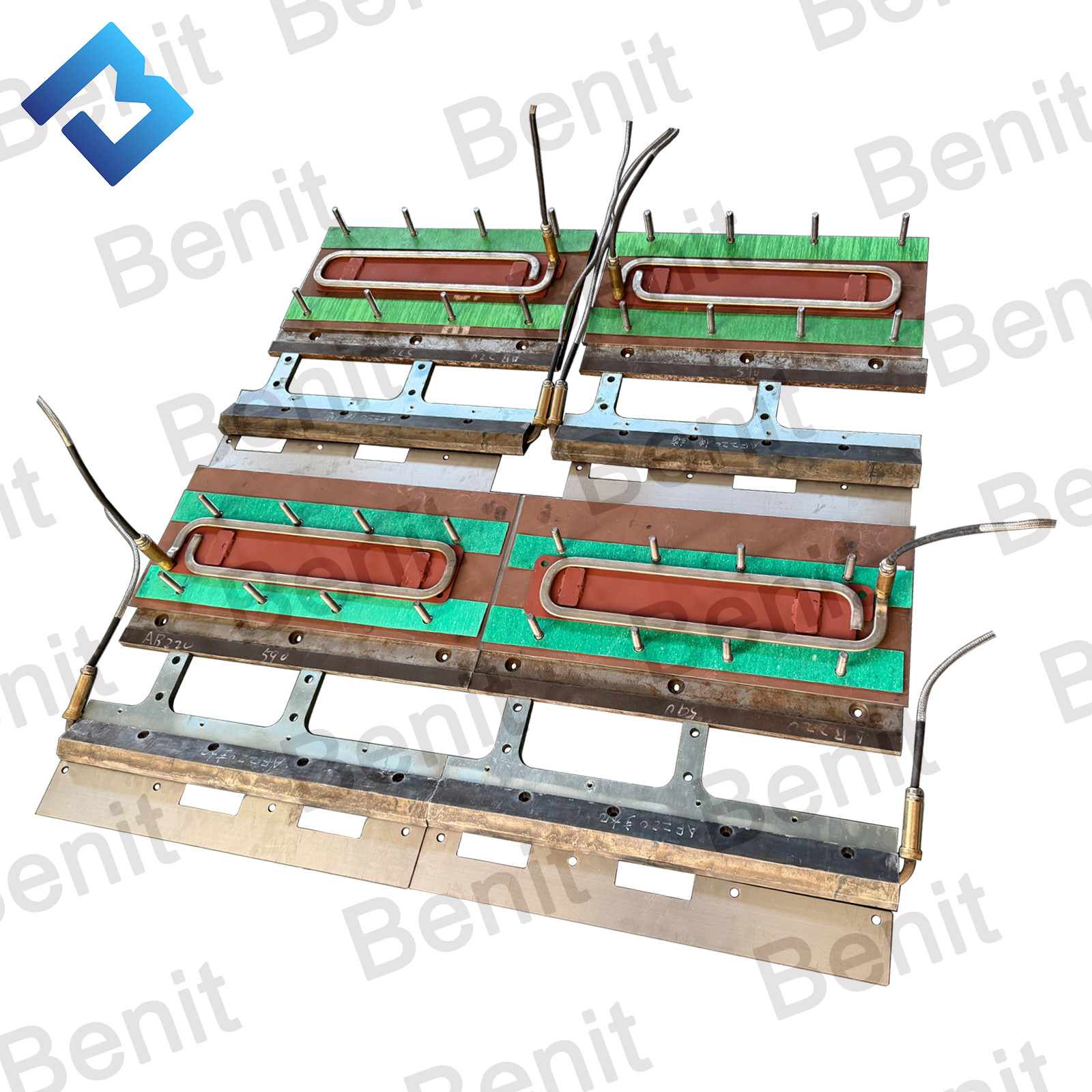 AB220-3TV Screed Plate Kit 2436327 Basic Screed Iron Plate for Asphalt Paver Spare Parts