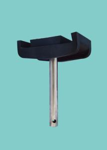 Wholesale ZY-GC-007 conveyor conical side guide rail clamps black color from china suppliers