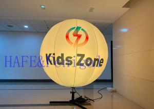 Wholesale Decorations Inflatable Moon Balloon LED Light Custom Stand 400W 160cm from china suppliers