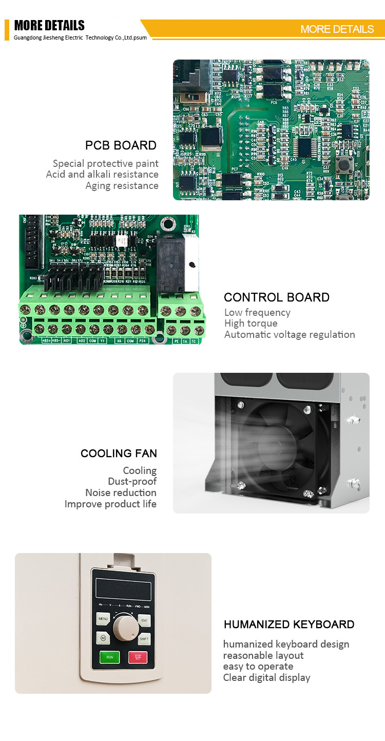 Gray Synchronous Inverter , AC Frequency Inverter For 3 Phase Motor