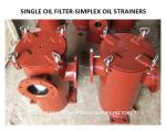 SINGLE OIL FILTER-SIMPLEX OIL STRAINERS BODY - CAST IRON FILTER CARTRIDGE -