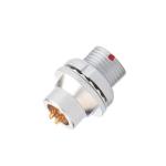 Industrial Circular Connector B Series Z13 4Pin Female Connector External Fixed