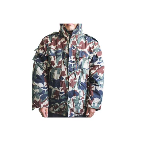 Winter M65 Camouflage Military Jacket Windproof Waterproof For Nepal Army