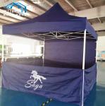 Aluminum Instant Folding Tent Sidewalls Half Barrier Custom Logo